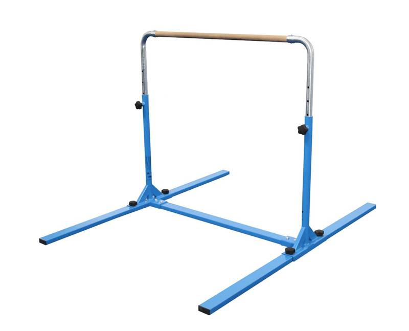 Children's gymnastics horizontal bar blue